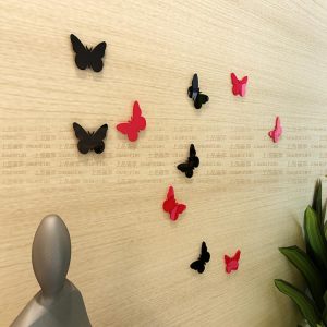 Butterfly 3D wall stickers Acrylic crystal wall decoration  Cheezstore
