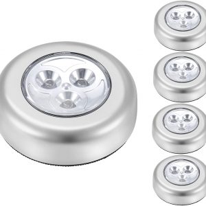 Push Button Tap Light for Closets, Cabinets, Counters, or Utility Rooms  Cheezstore