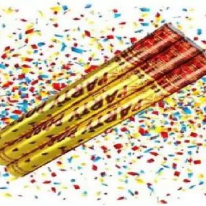 Big Golden Party Poppers Set Of 3  Cheezstore