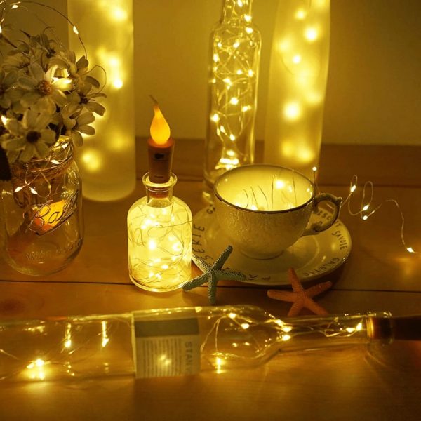 Cork LED Candle Crystal LED Strings Light  Cheezstore