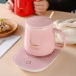 Electric Cup Warmer Pad Desktop Tea Coffee Milk Mug Heater Coaster Tray  Cheezstore
