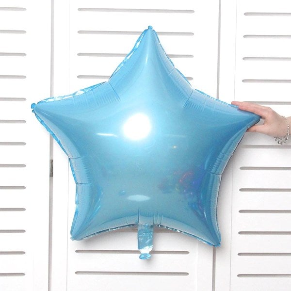14 PCs/set Balloons Sky Blue Colour  Cheezstore