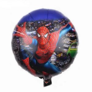 Round Shaped Spiderman Foil Balloon  Cheezstore