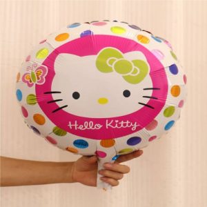 Hello Kitty Round Foil Balloon  Cheezstore
