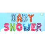 Baby Shower Multicolor foil balloons.  Cheezstore