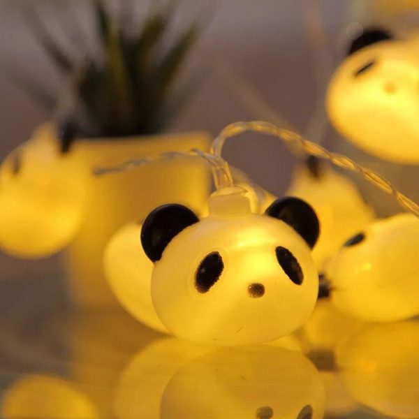 Mini-Panda Mascot LED Fairy Lights  Cheezstore