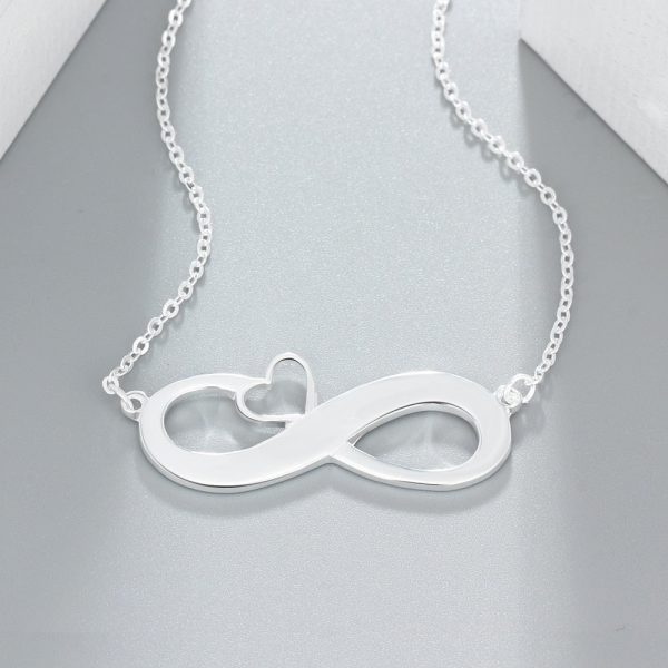 Customized Name Infinity Love Necklaces Pendants Women Personalized Engrave 2 Name Choker Necklace Anniversary Gift for Women  Cheezstore